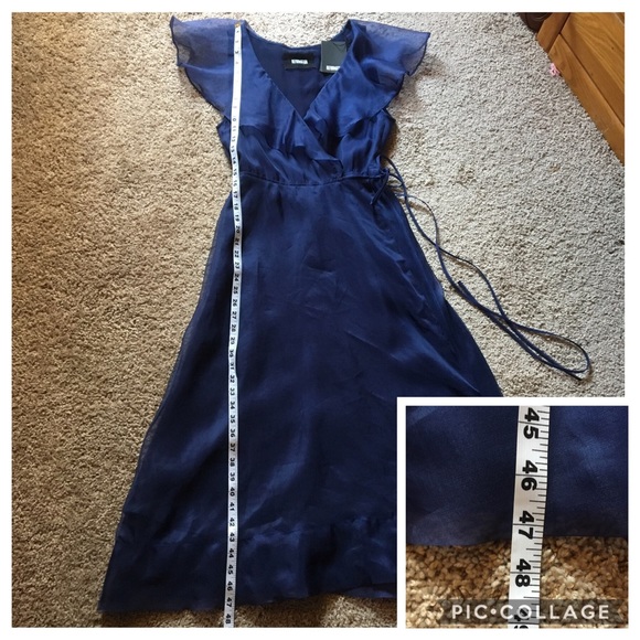 Reformation Cannes Dress Sapphire - Picture 6 of 8